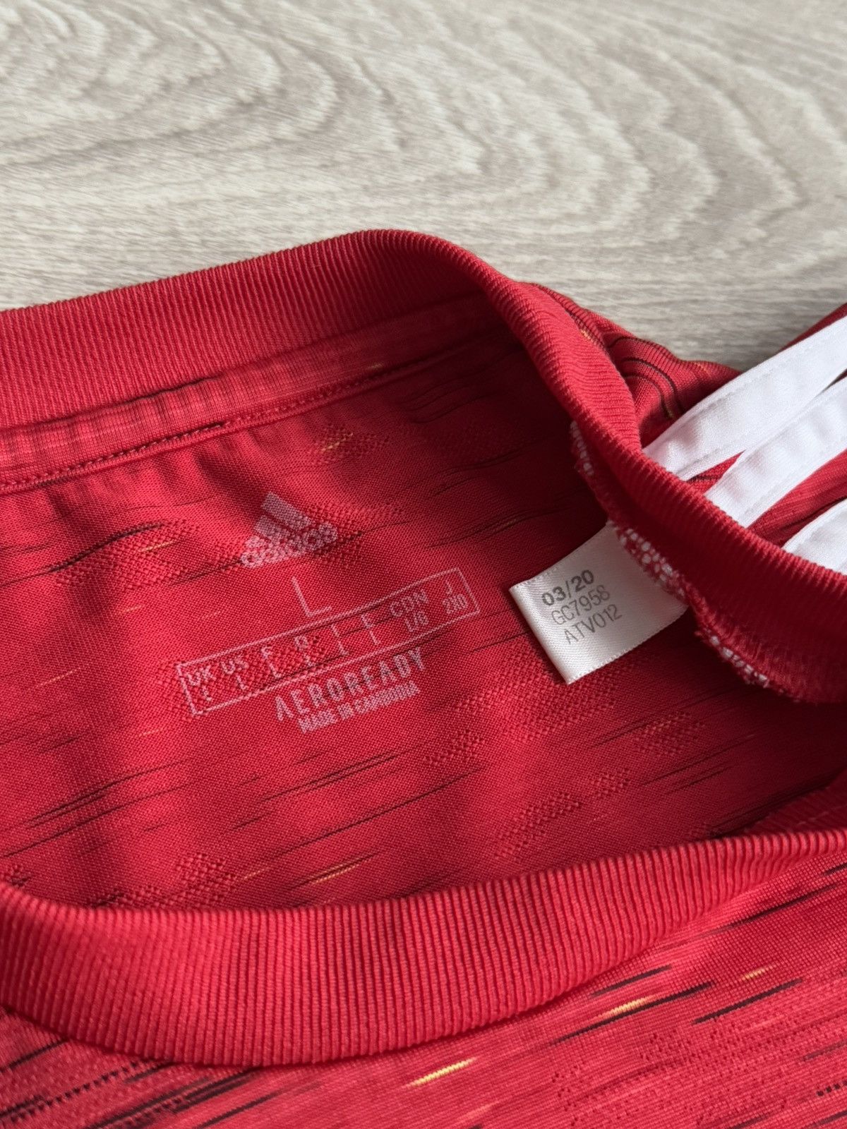Adidas 🔷Adidas Manchester United 2020/21 Soccer jersey🔷 Size US L / EU 52-54 / 3 - 5 Thumbnail