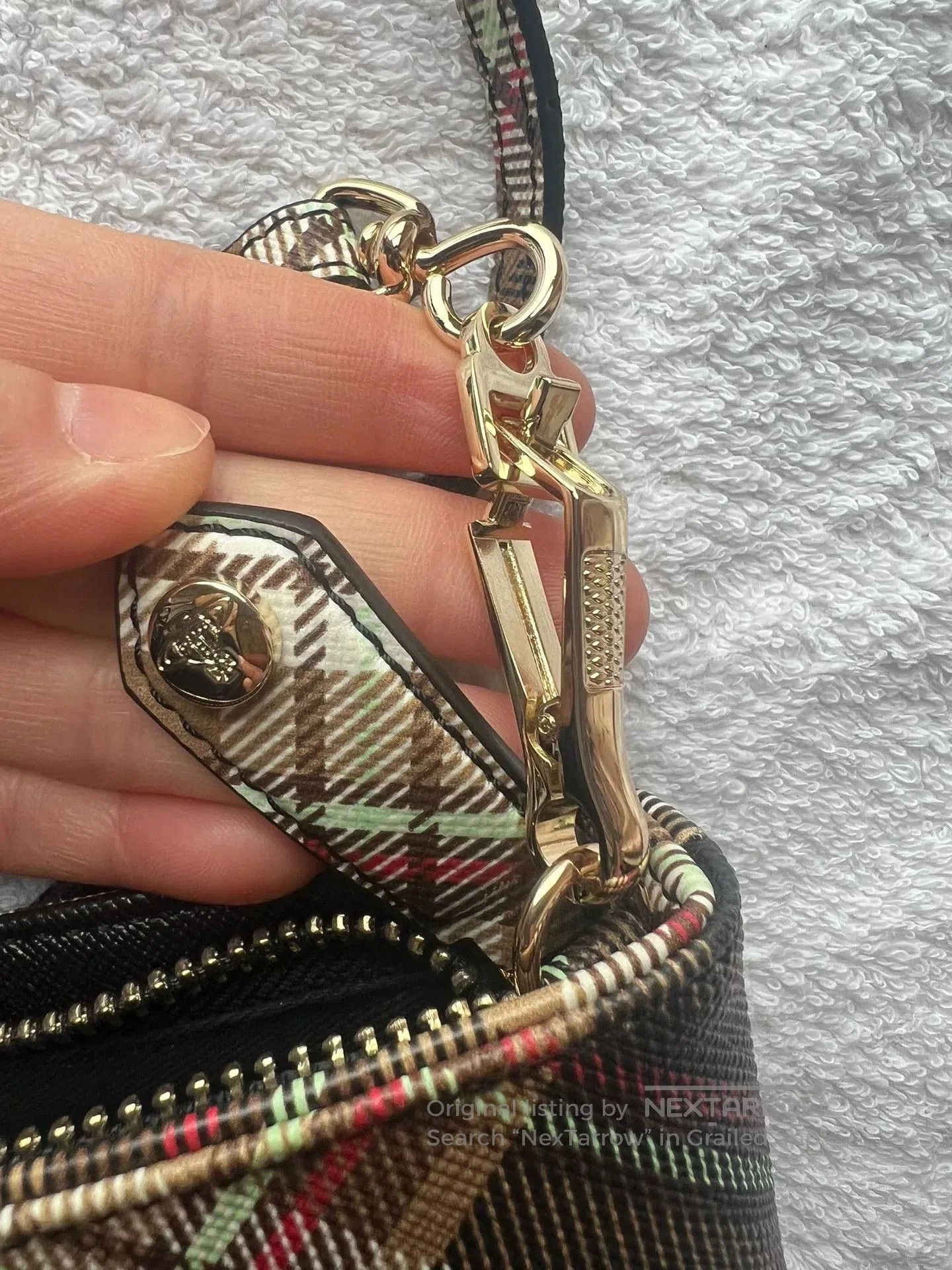 Vivienne Westwood Vivienne Westwood Saturn Plaid Crossbody. Size ONE SIZE - 8 Thumbnail