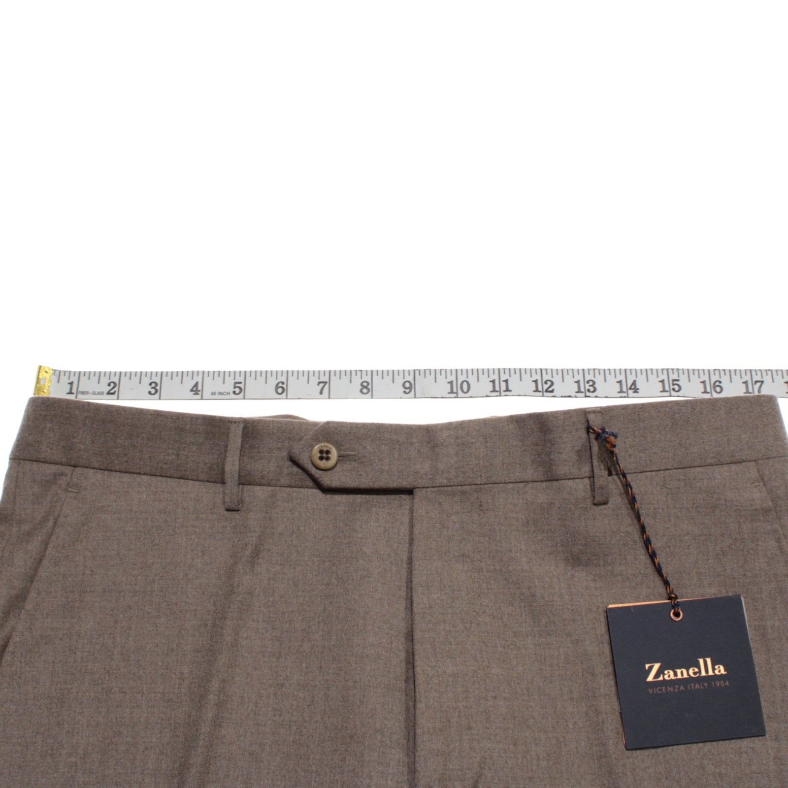 Zanella Zanella New with tags Dress Pants Size 34 US In Brown Size US 34 / EU 50 - 9 Thumbnail