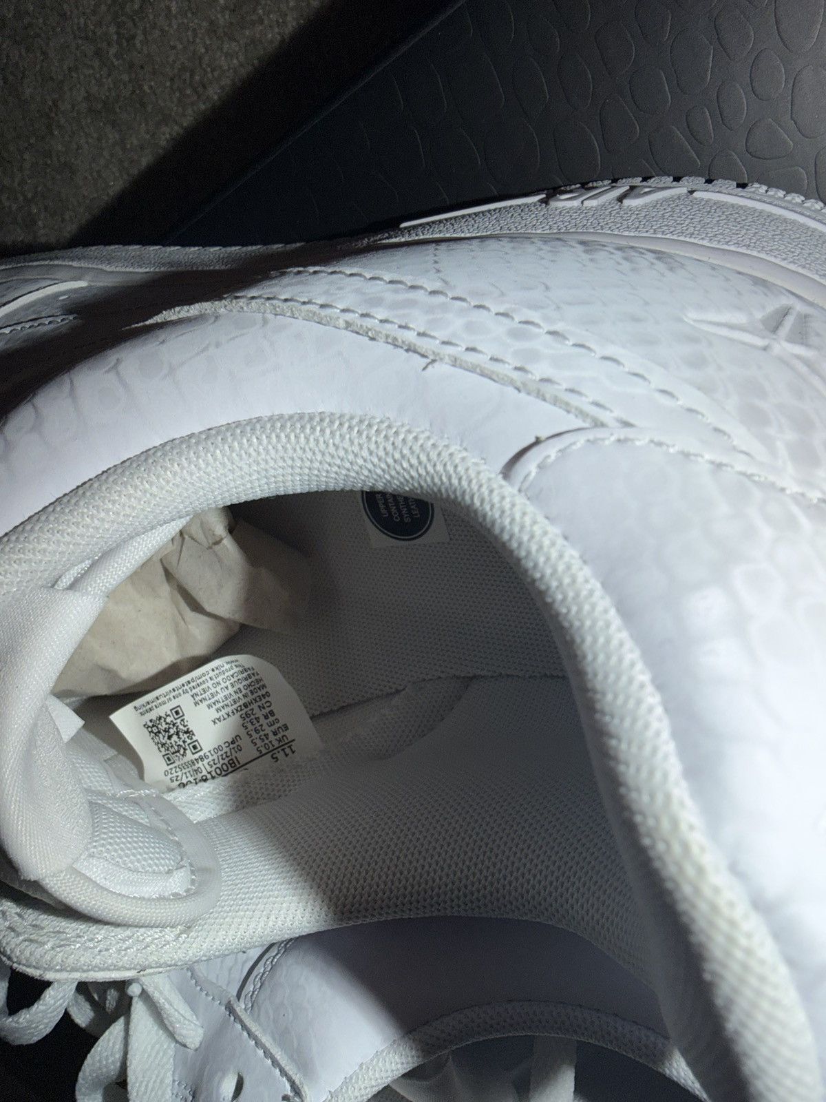 Nike Nike Kobe AF1 “Forever White” Size US 11.5 / EU 44-45 - 6 Thumbnail
