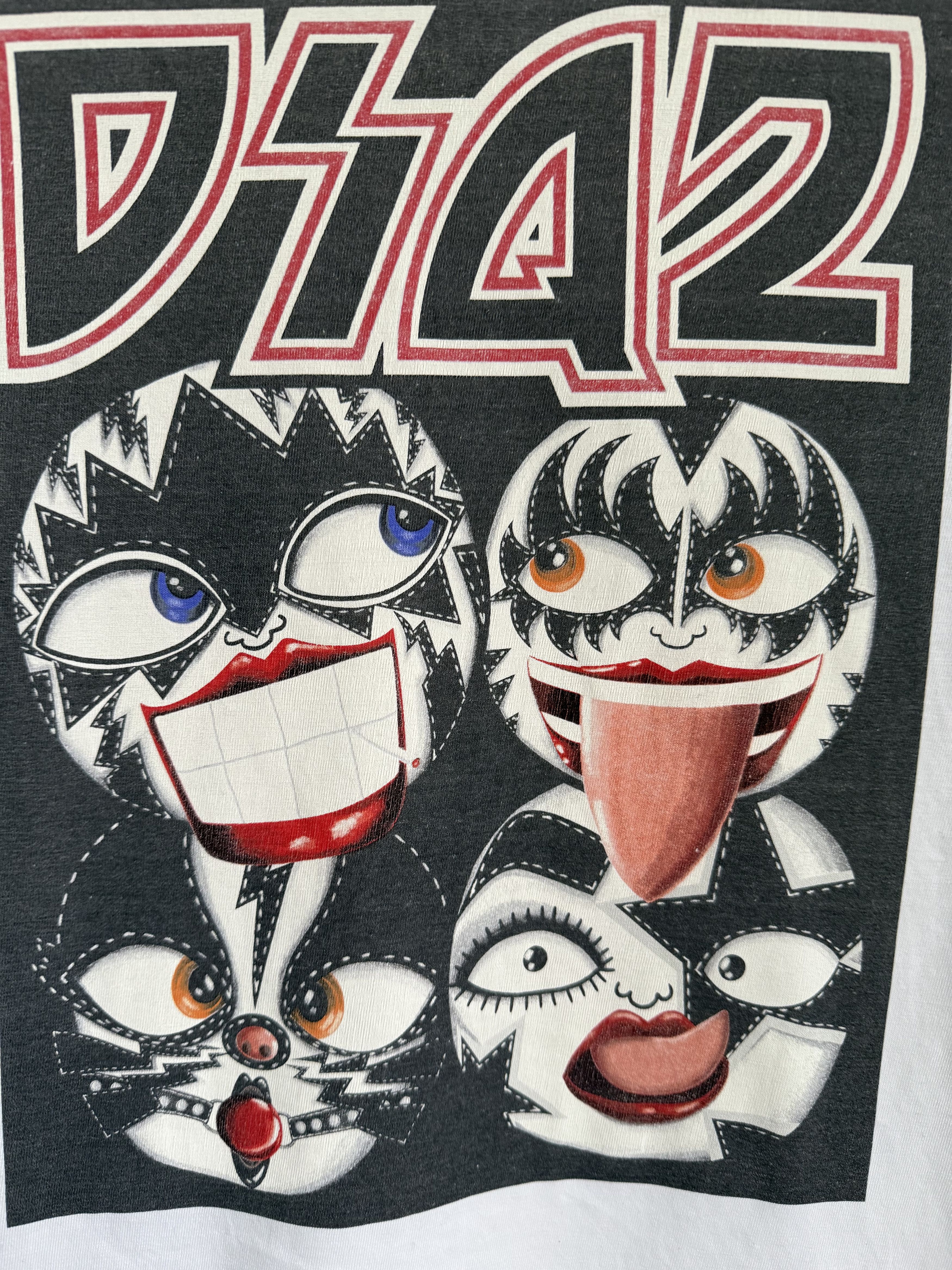 Band Tees × Dsquared2 × KISS Dsquared 2 Kiss band long sleeve t-shirt Size US S / EU 44-46 / 1 - 2 Thumbnail