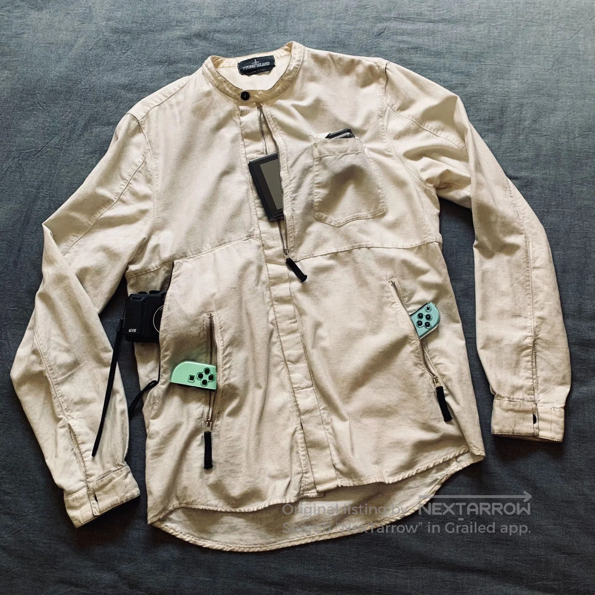 Stone Island Shadow Project Stone Island Shadow Project Dirty Dye Shirt. Size US M / EU 48-50 / 2 - 2 Thumbnail