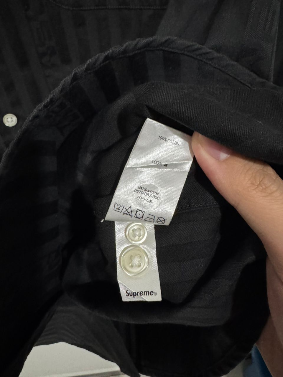 Supreme Supreme New York Monogram Black Shirt Size US XL / EU 56 / 4 - 10 Thumbnail