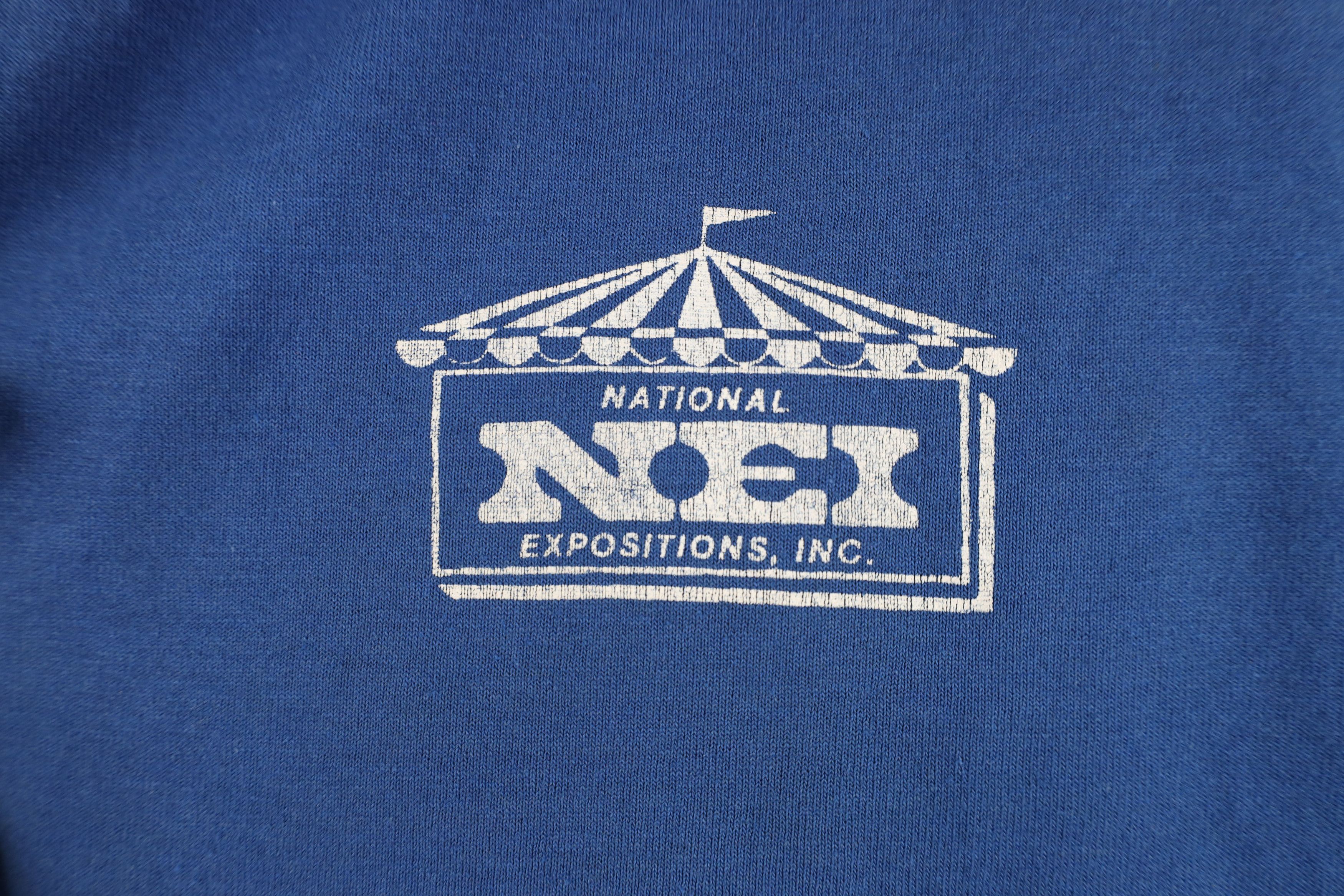 Vintage Vintage 70s Expositions Inc NEI Short Sleeve T-Shirt USA Size US L / EU 52-54 / 3 - 4 Thumbnail