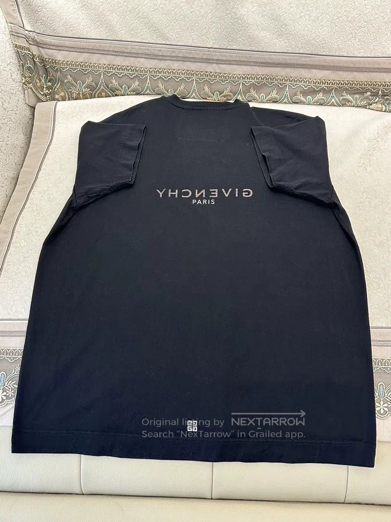 Givenchy Givenchy SS21 Oversized Logo Print Round Neck Short Sleeve Size US S / EU 44-46 / 1 - 8 Thumbnail