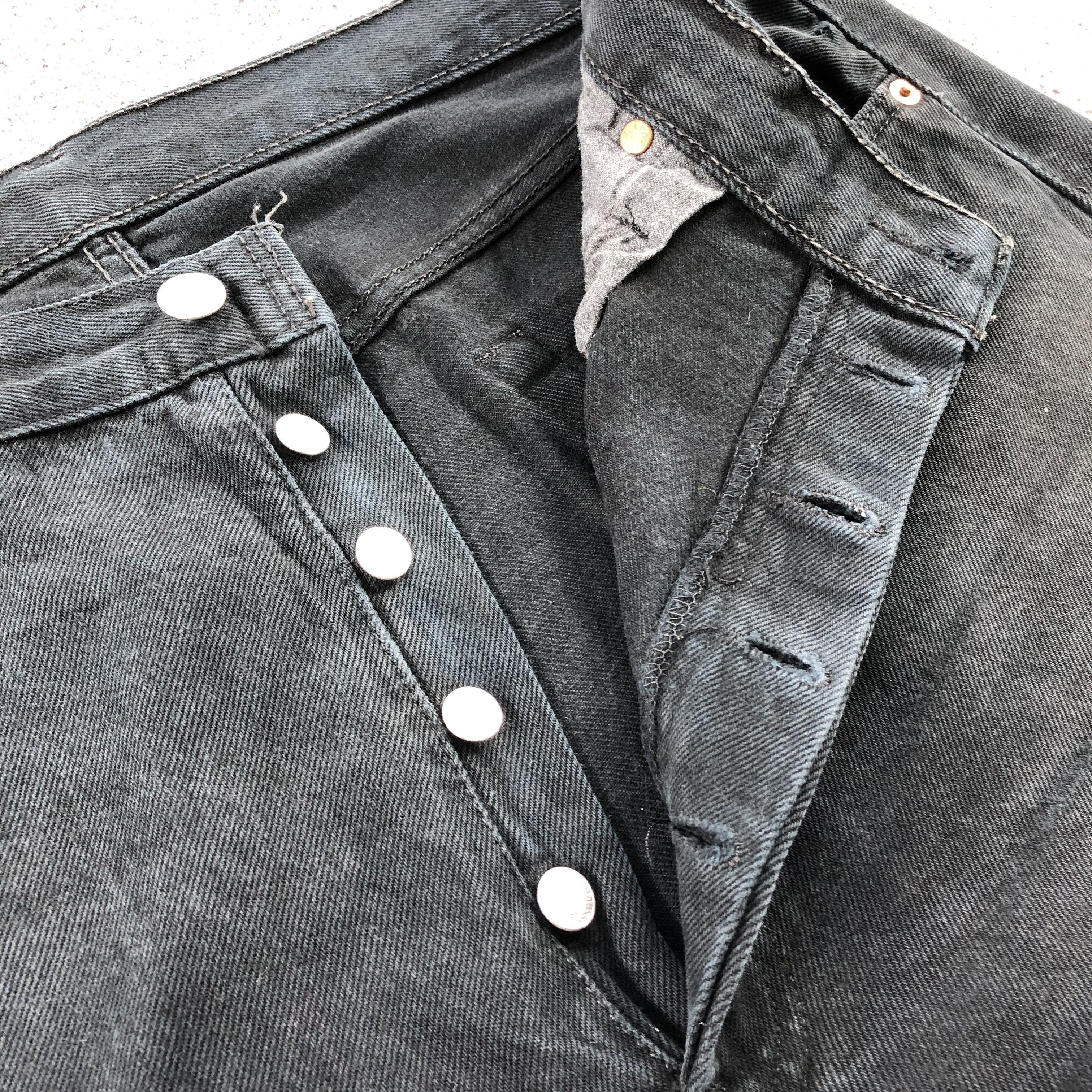 Levi's × Vintage Vintage Distress Levis 501 Jeans-JM1636 Size US 35 - 8 Thumbnail