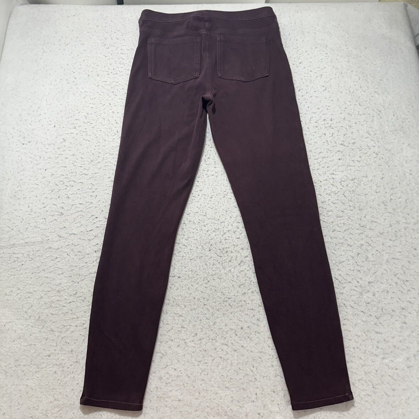 Spanx SPANX Medium Jegging Burgundy Purple Jeans 28" Inseam Size 32" / US 10 / IT 46 - 6 Thumbnail
