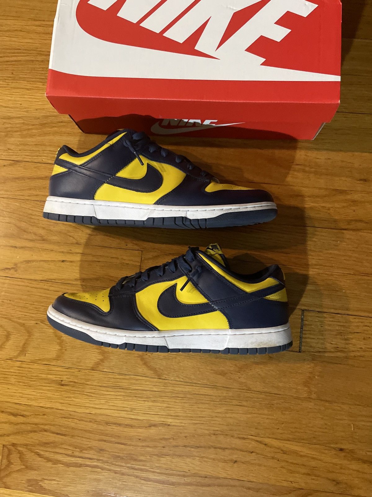 styling michigan dunks