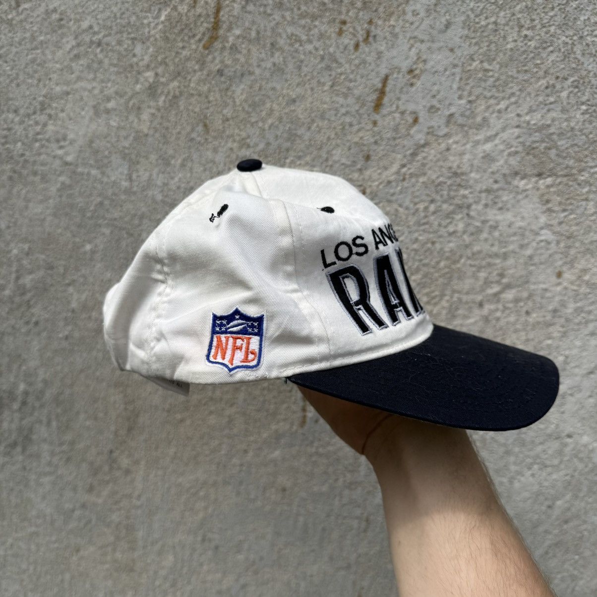 NFL Vintage Los Angeles Raiders Hat 90s NFL Cap Football USA Size ONE SIZE - 5 Thumbnail
