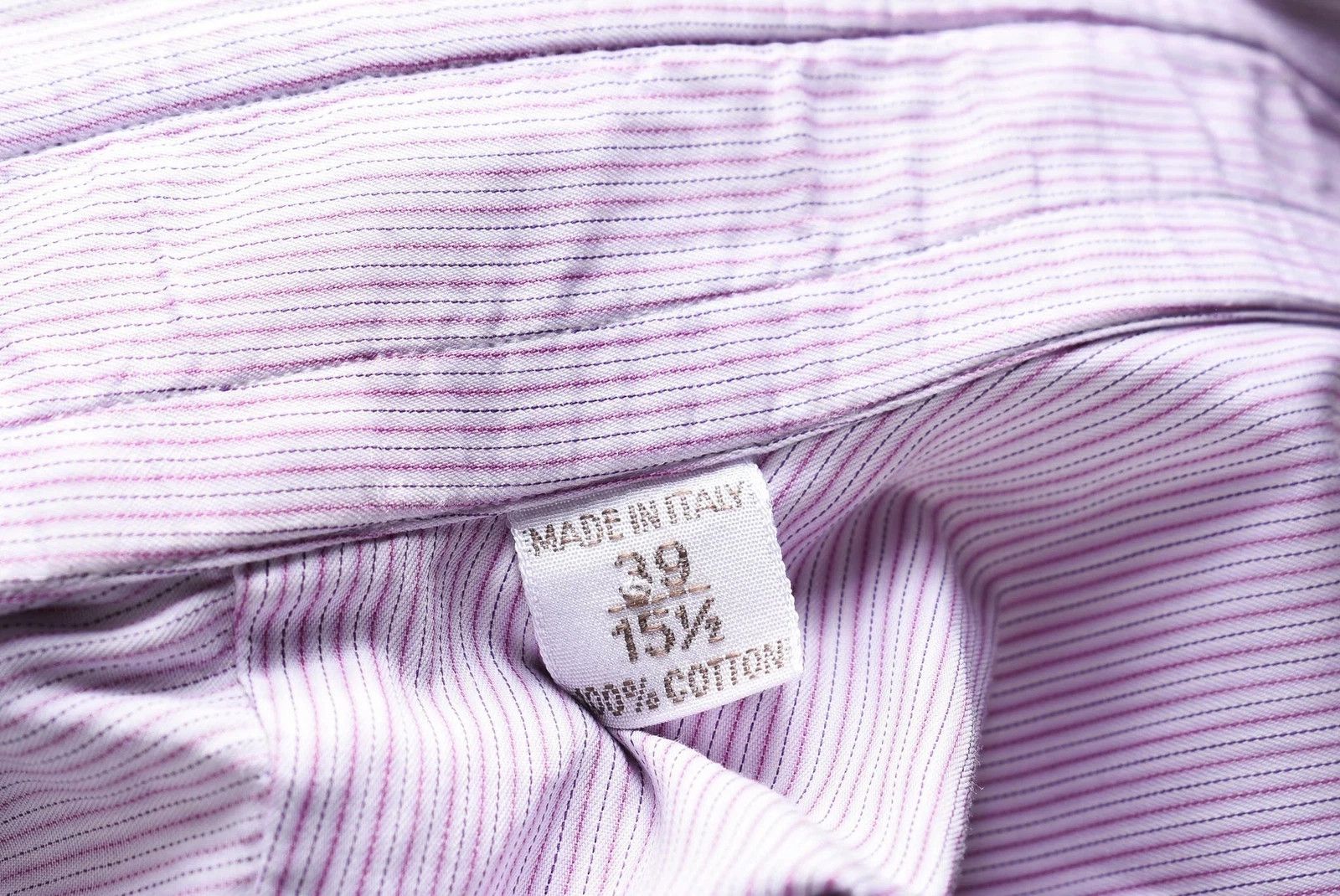 Brioni Brioni Striped Cotton Long Sleeve Button Up Shirt Size M Size US M / EU 48-50 / 2 - 4 Thumbnail