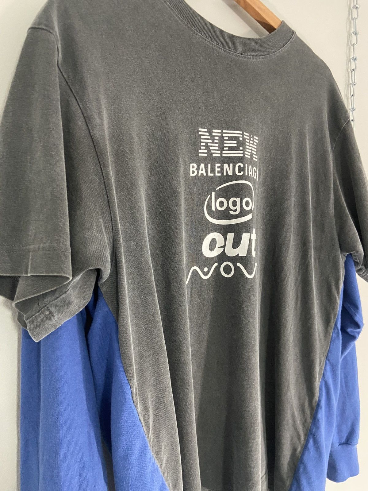 Balenciaga Balenciaga hybrid LS/SS Size US S / EU 44-46 / 1 - 2 Thumbnail