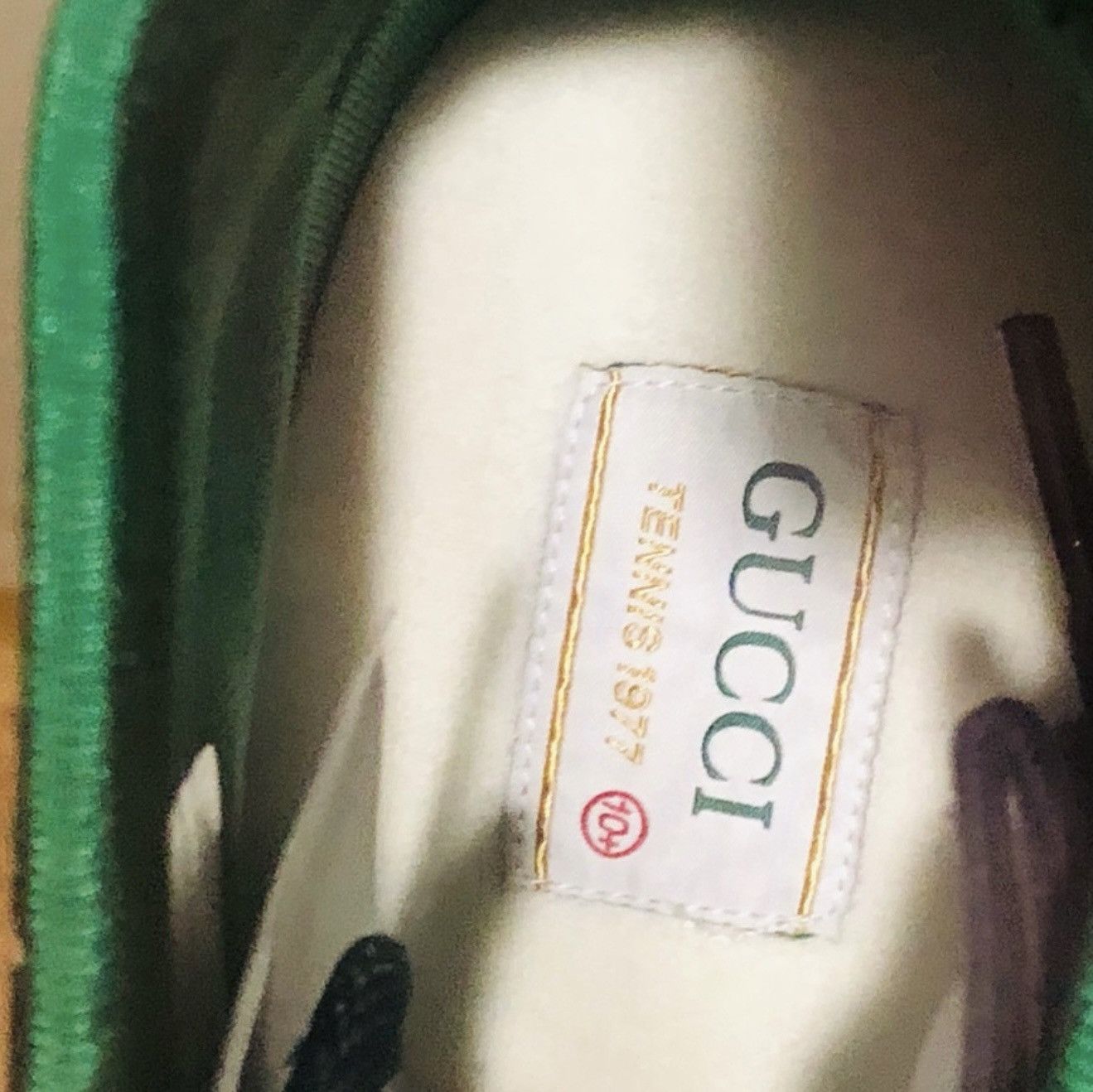 Gucci Gucci Men’s High Top Tennis 1977 Black Mini GG - Size 10 US Size US 10 / EU 43 - 8 Thumbnail