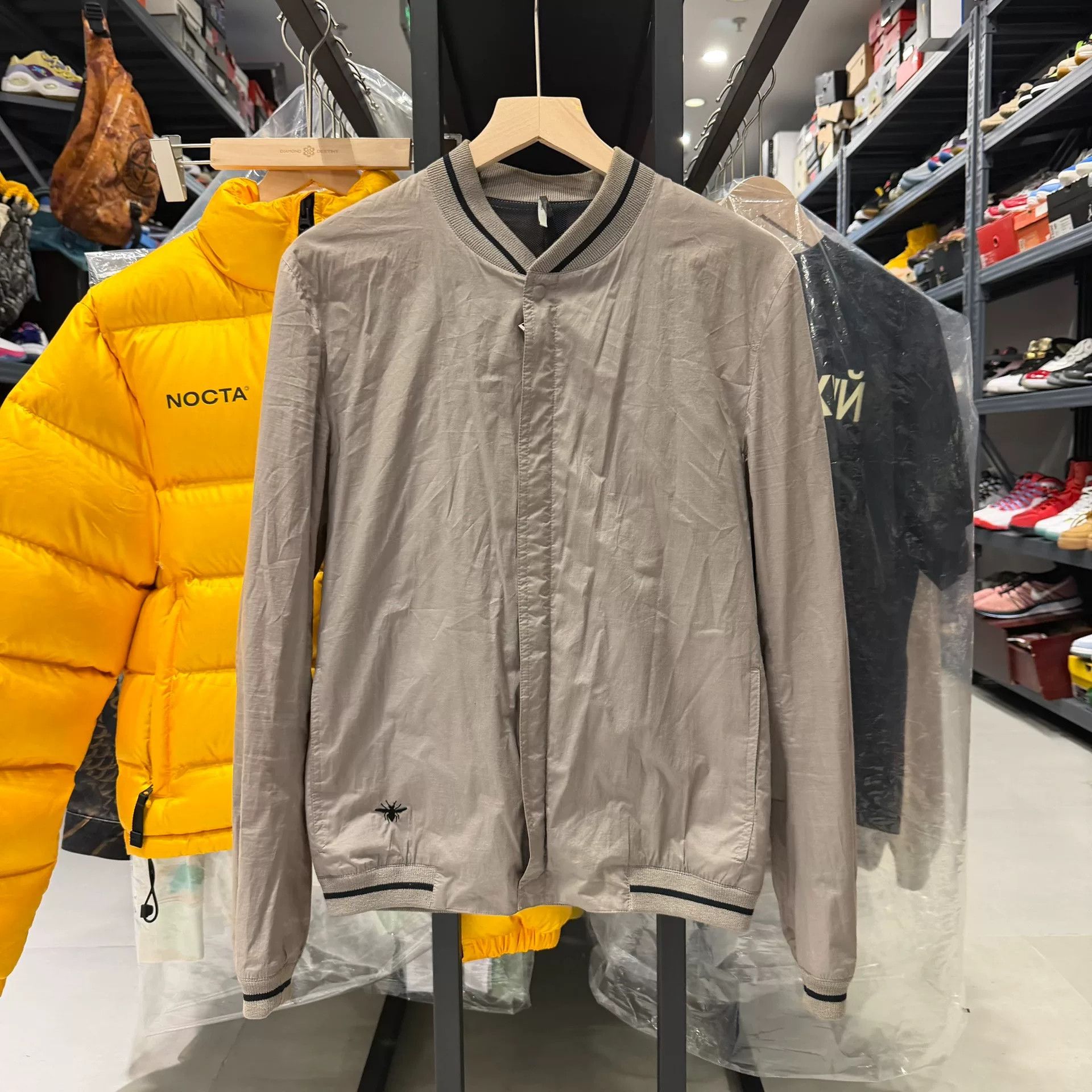 Dior Dior Homme Pink Bee Jacket Size US M / EU 48-50 / 2 - 1 Thumbnail