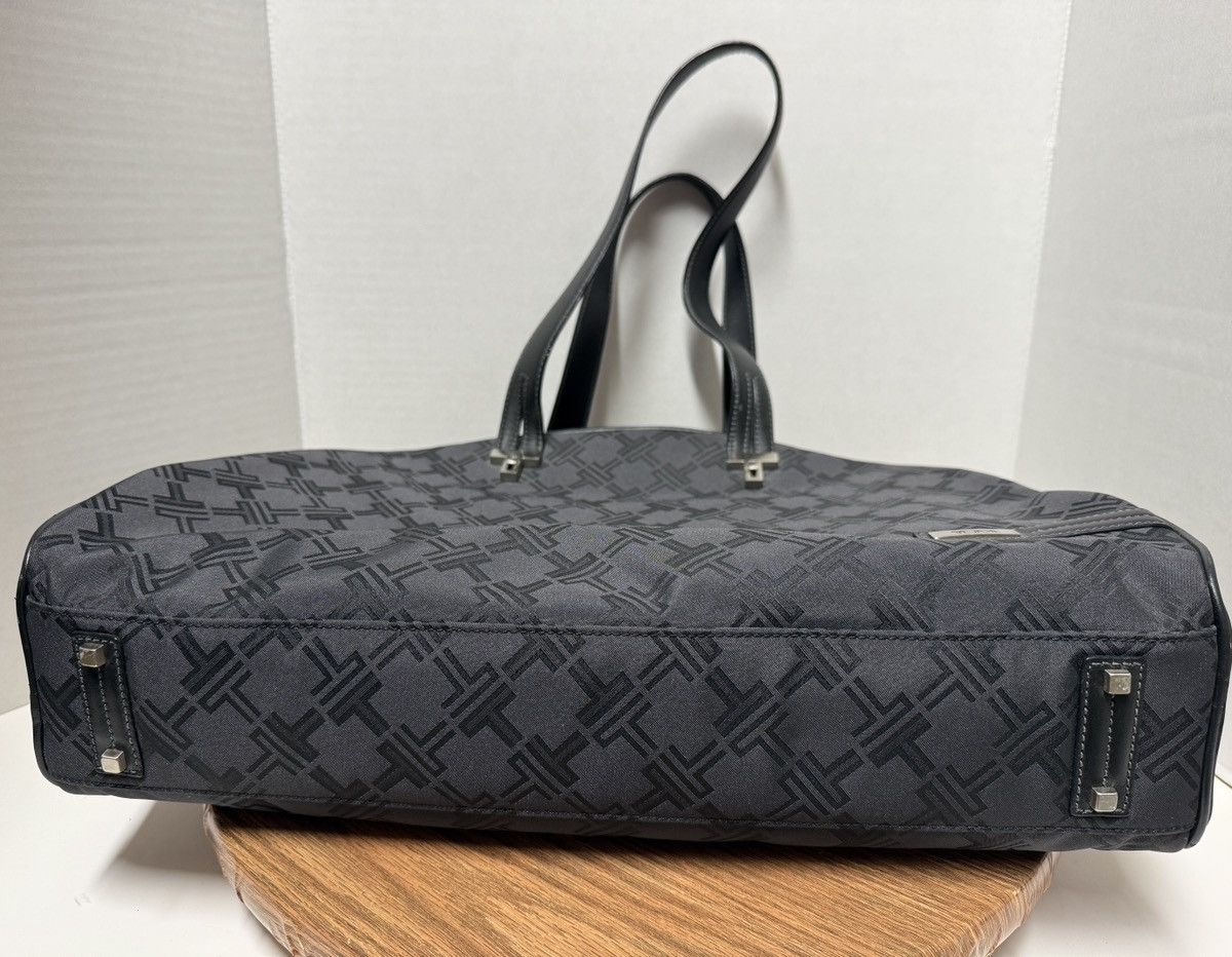 Tumi TUMI Vtg Black Monogram Ballistic Nylon Tote Bag Size ONE SIZE - 7 Thumbnail
