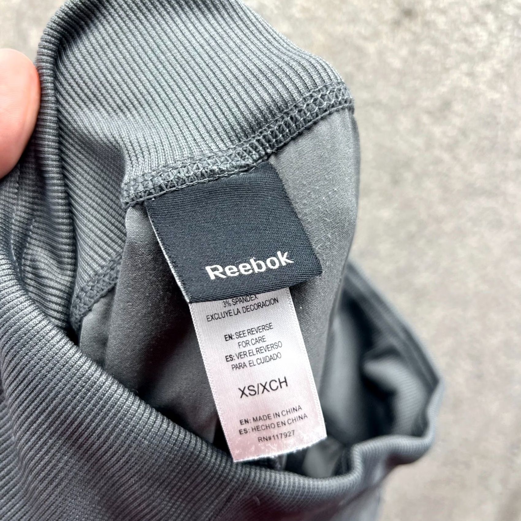 Reebok Reebok Pants Womens XS Gray Athletic Activewear Stretch Jogger Extra Small Size 26" / US 2 / IT 38 - 3 Thumbnail