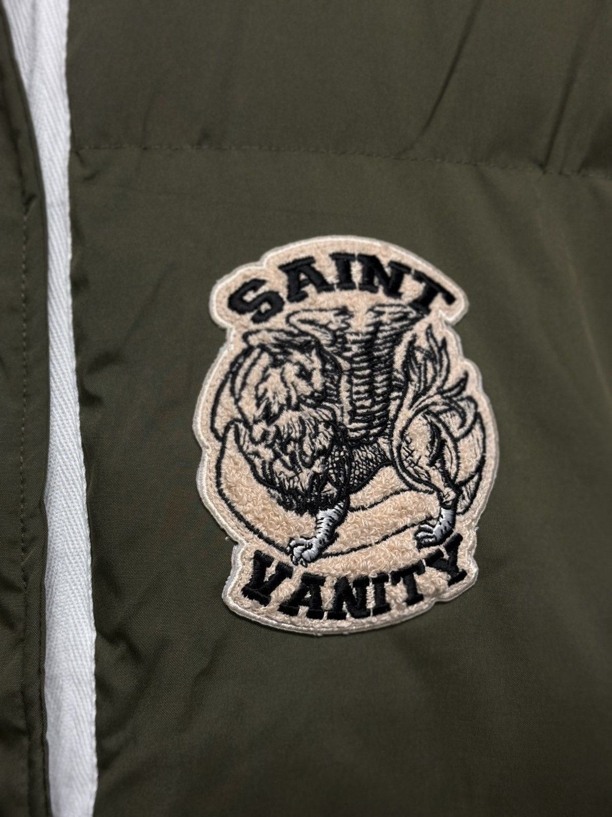 Saint Vanity Saint Vanity Green Puffer Jacket (Exlusive) Size M Size US M / EU 48-50 / 2 - 5 Thumbnail