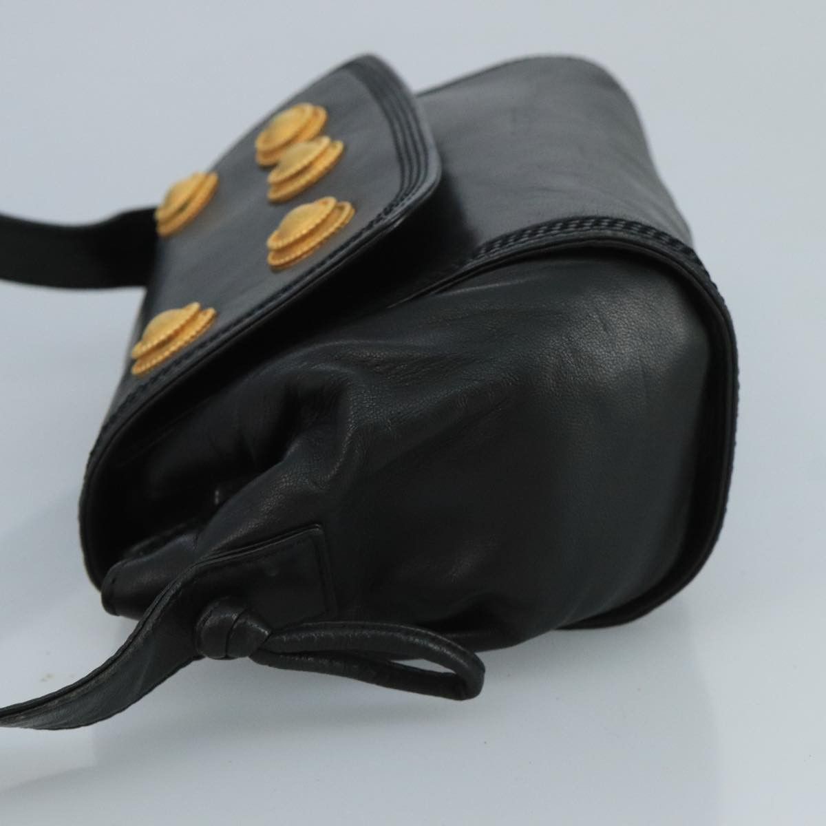 Loewe LOEWE Shoulder Bag Leather Black Size ONE SIZE - 4 Thumbnail