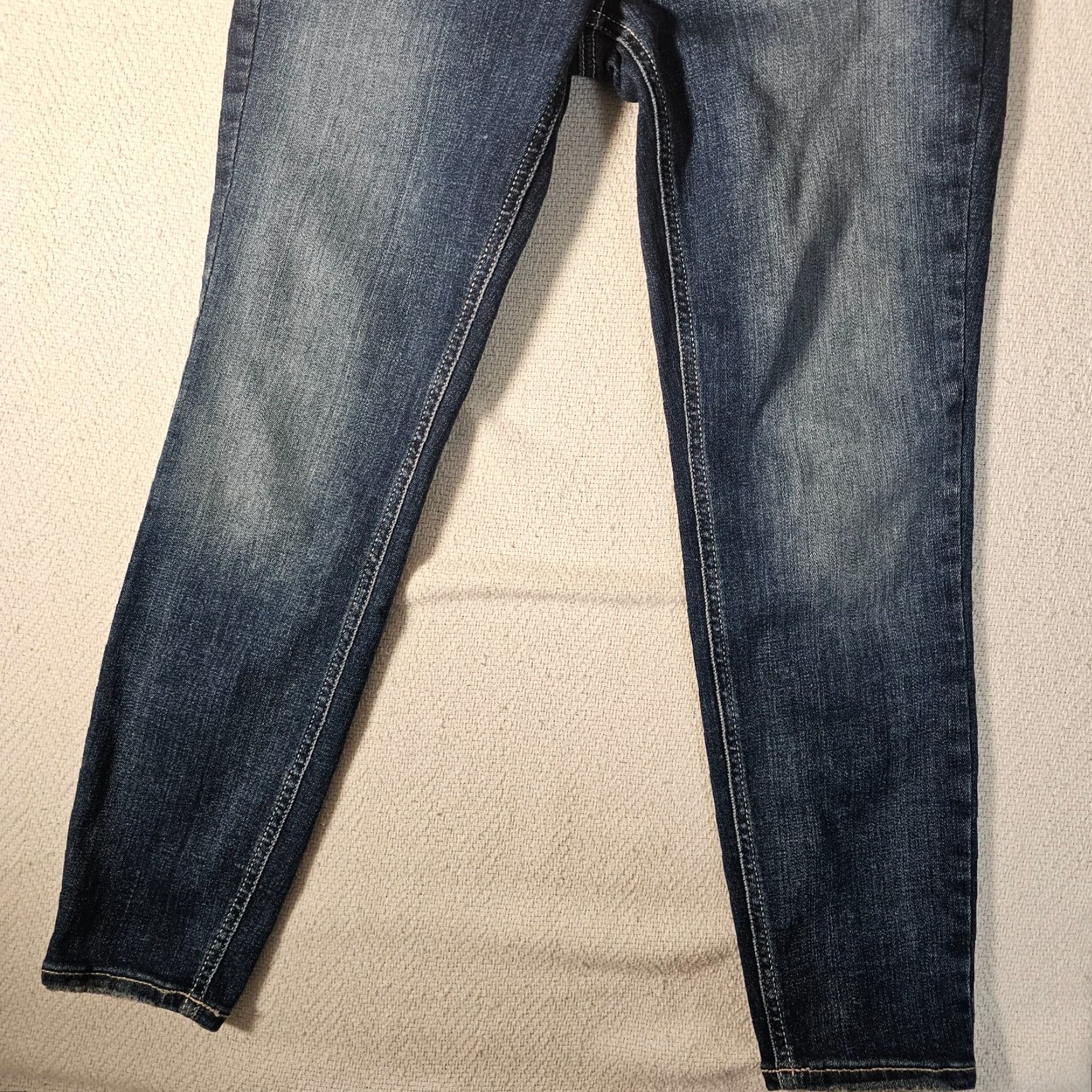 Silver Jeans Co. Silver Jeans Suki Skinny Crop Jeans Women's Size 28 Mid Rise Dark Wash Denim Blue Size 28" / US 6 / IT 42 - 2 Thumbnail