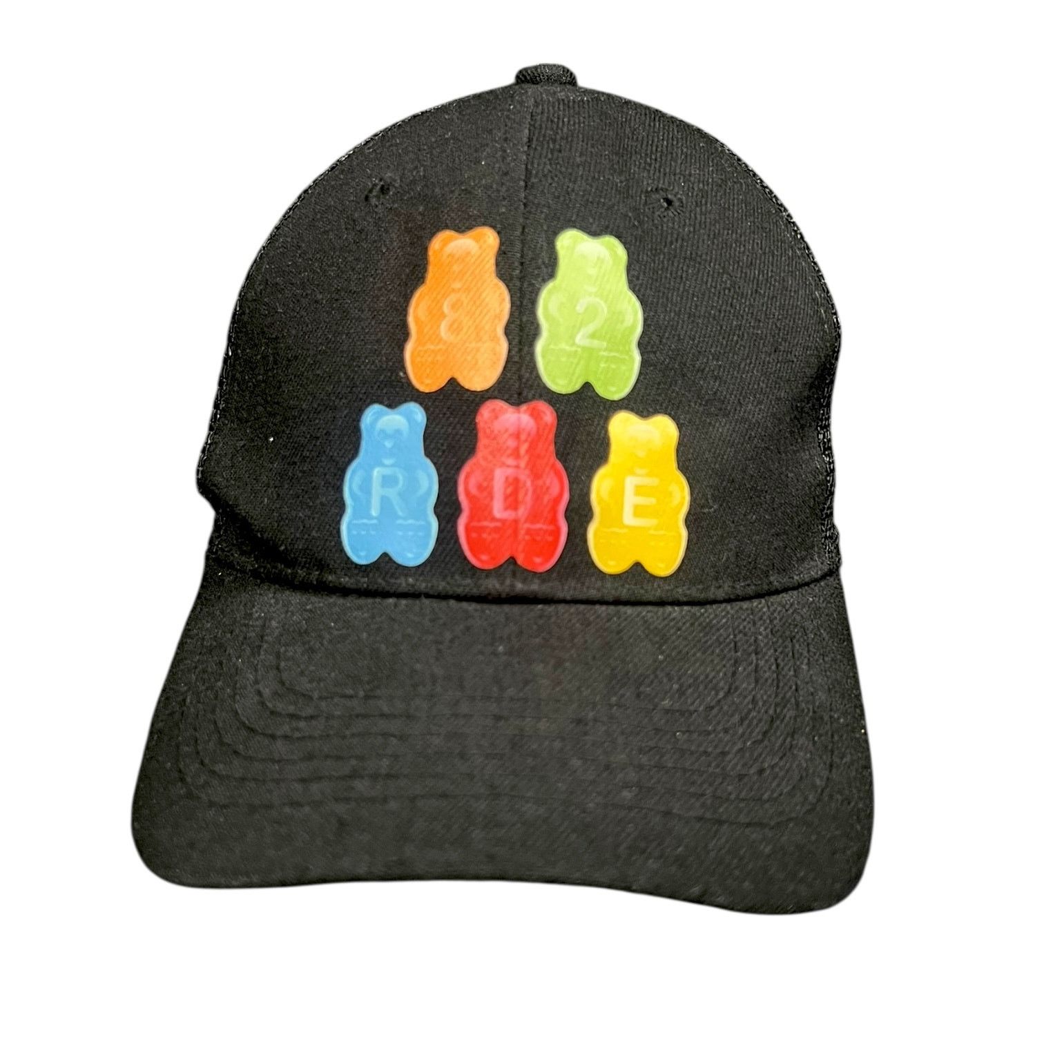 Gildan Men's Gummy Bear Bears Candy Snapback Trucker Hat - One Size Size ONE SIZE - 1 Thumbnail