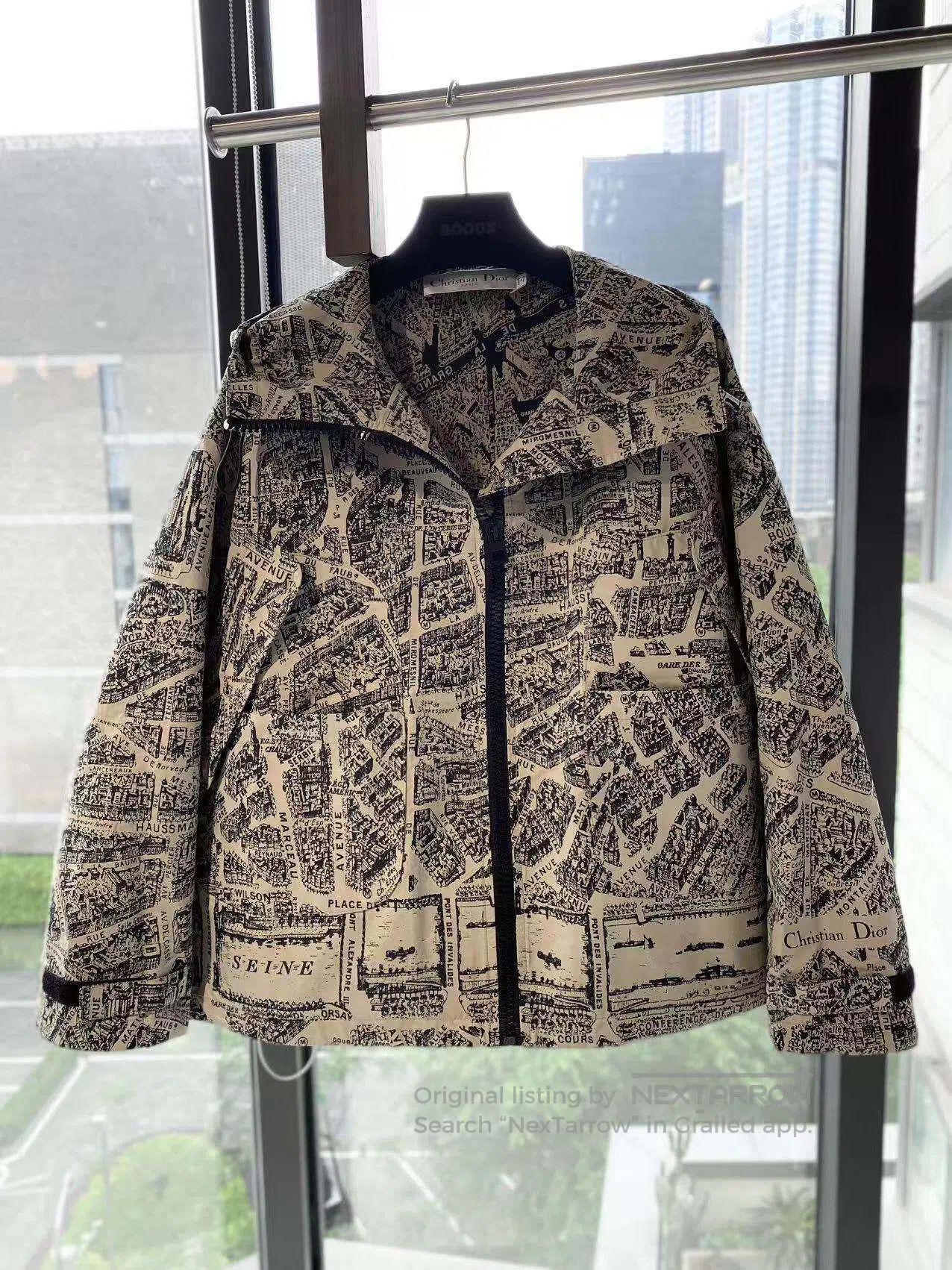 Dior Dior Paris map zip jacket| Size XS / US 0-2 / IT 36-38 - 2 Thumbnail