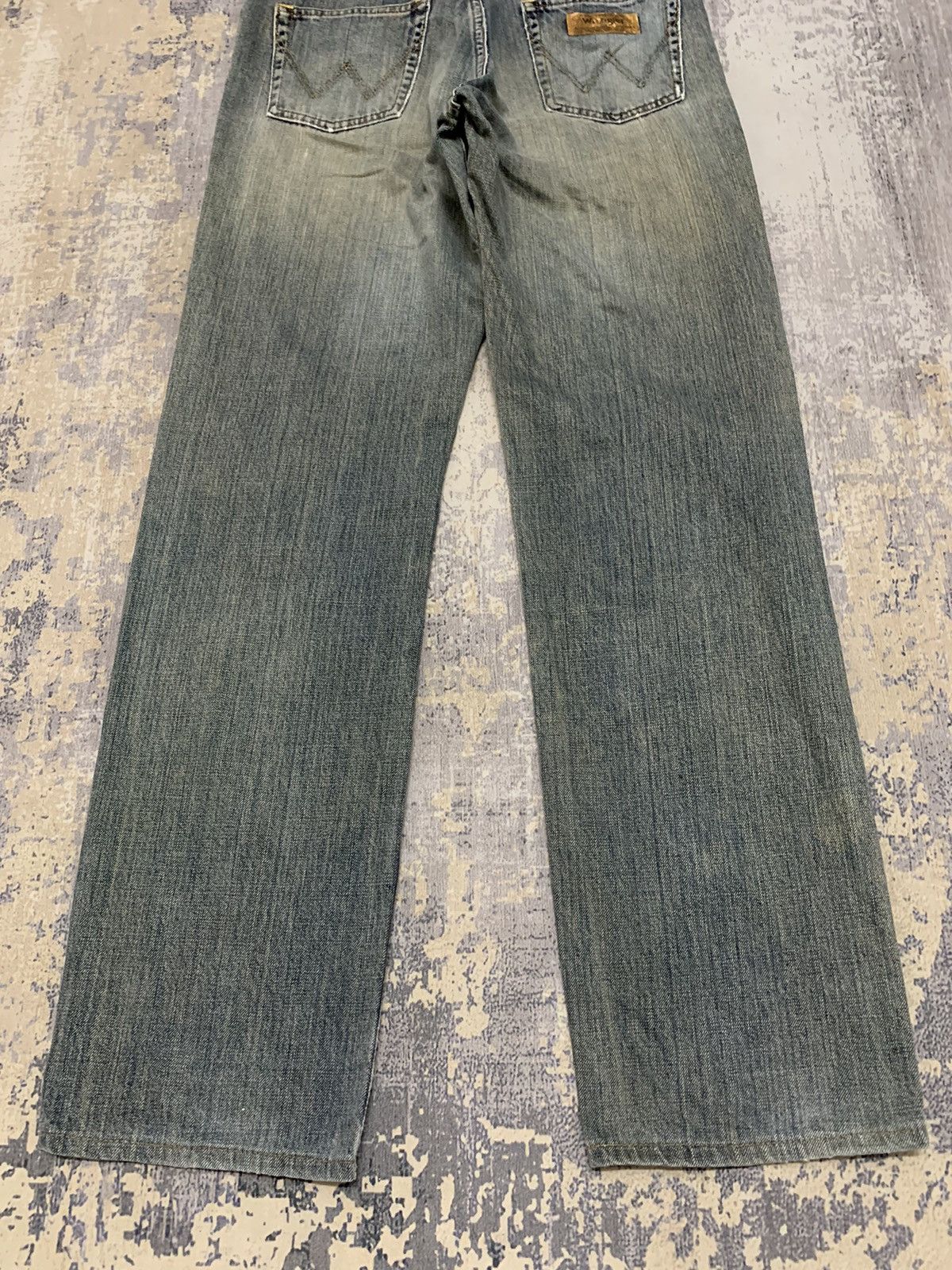 If Six Was Nine Vintage 90s Wrangler Jeans Rusty Straight Leg Denim Size US 30 / EU 46 - 12 Thumbnail