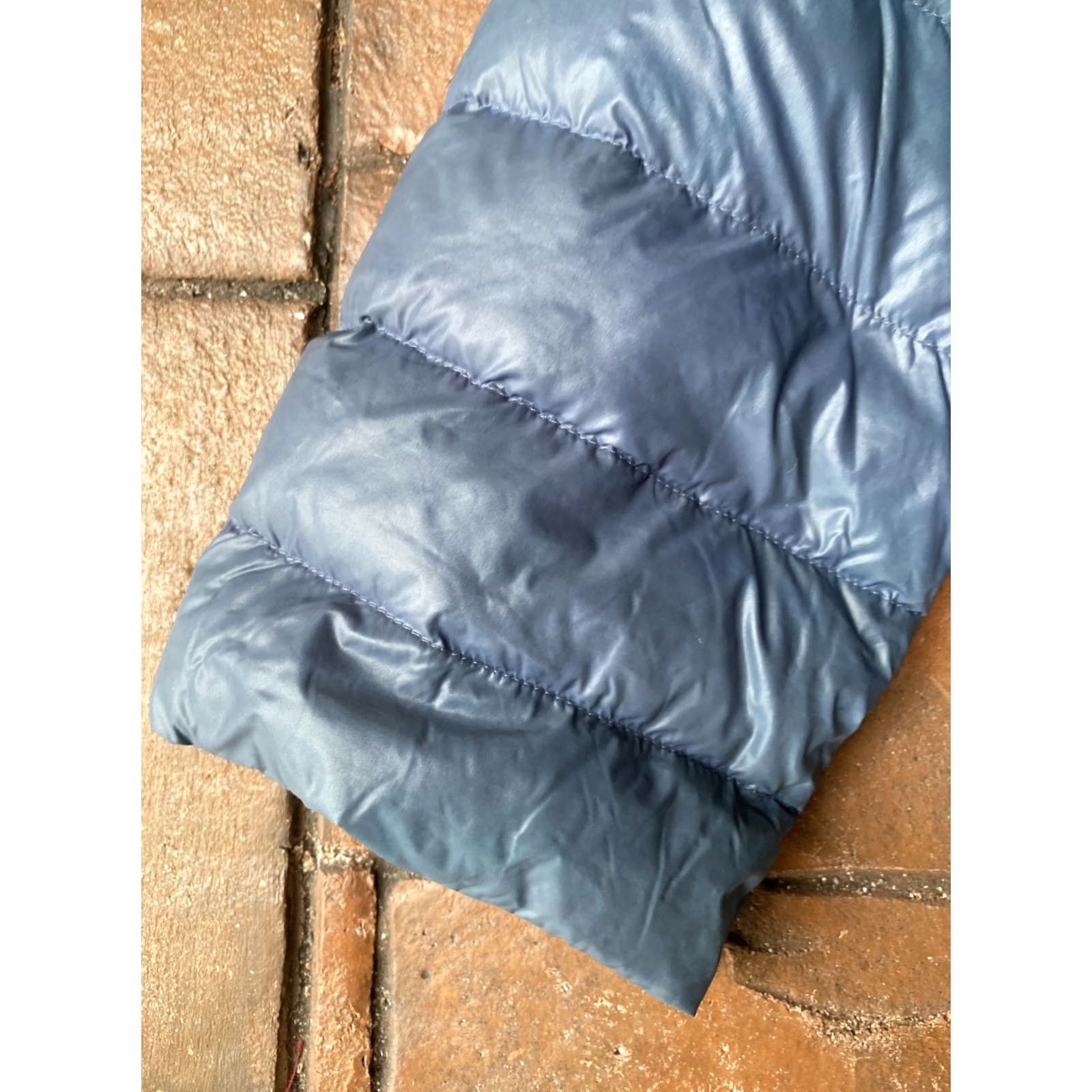 Vintage Mabrun Women’s Puffer Jacket Button Lightweight Blue Size 42 Jacket Mens? (no) Size M / US 6-8 / IT 42-44 - 4 Thumbnail