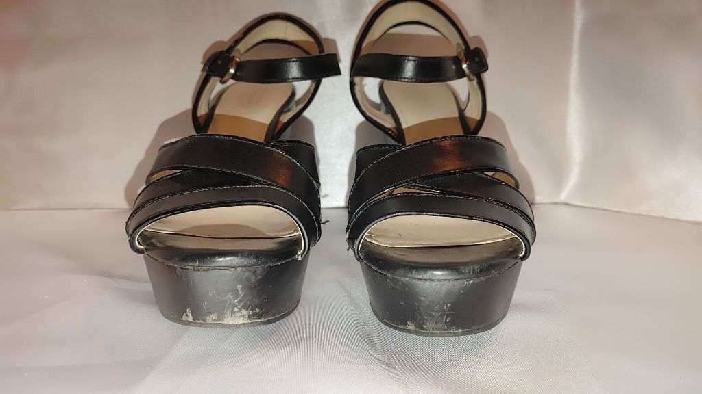 Coach Coach Nikki Leather Platform Sandals Size 8.5B Size US 8.5 / IT 38.5 - 4 Thumbnail