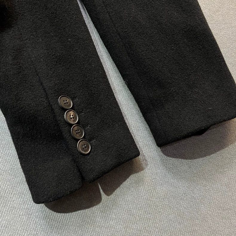 Givenchy Givenchy Givenchy Black Cashmere Women's Coat -2507 Size XL / US 12-14 / IT 48-50 - 4 Thumbnail