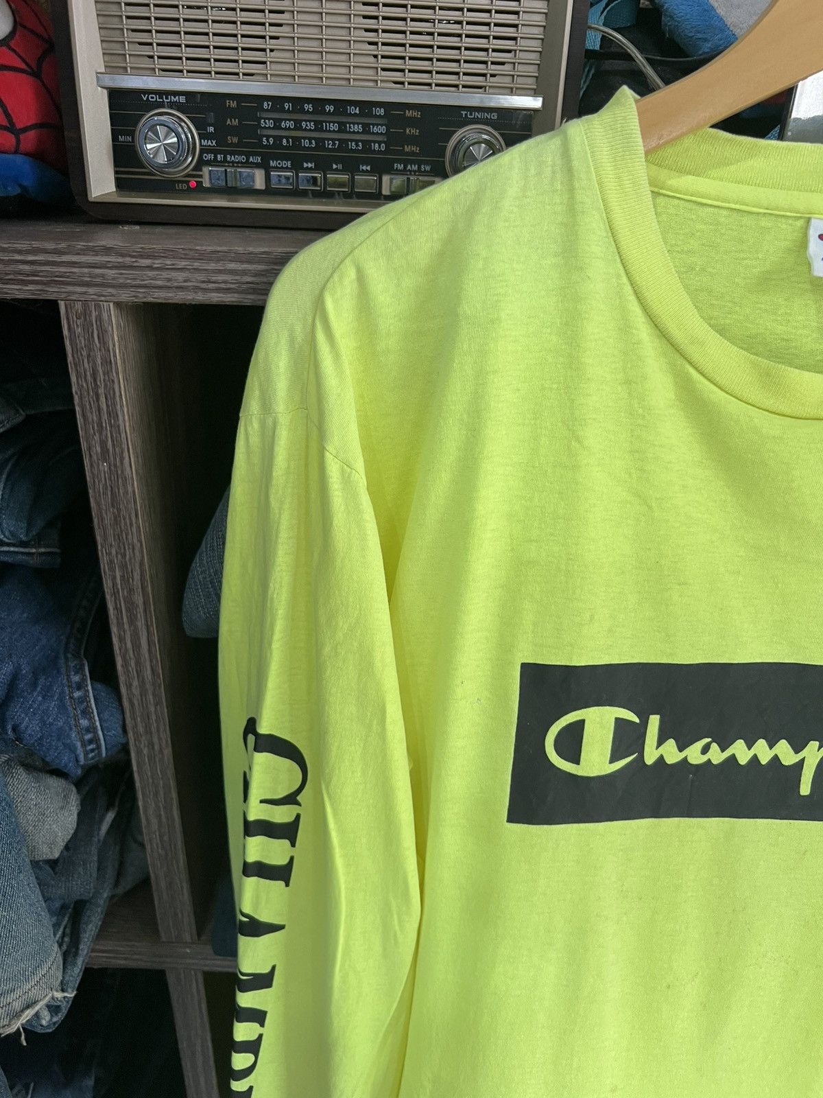 Champion 🔥Distressed Champion Long Sleeve Size US M / EU 48-50 / 2 - 5 Thumbnail