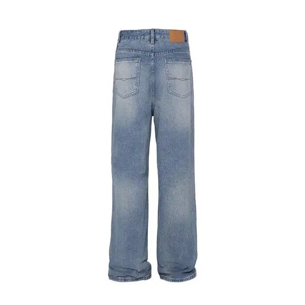 Japanese Brand Norika x Yumi Loose straight washed casual gradient jeans Size US 32 / EU 48 - 2 Thumbnail
