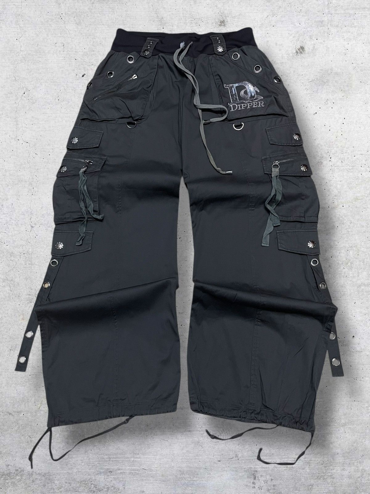 GOA VINTAGE DIPPERS JAPAN DESIGNER 90S BONDAGE UTILITY PUNK PANT Size US 28 / EU 44 - 1 Thumbnail