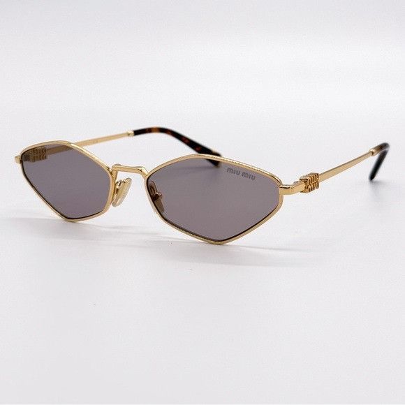 Miu Miu NEW MIU MIU MU56ZS 5AK20I WOMEN MIU MIU ROMB SUNGLASSES MU 5 Size ONE SIZE - 2 Thumbnail