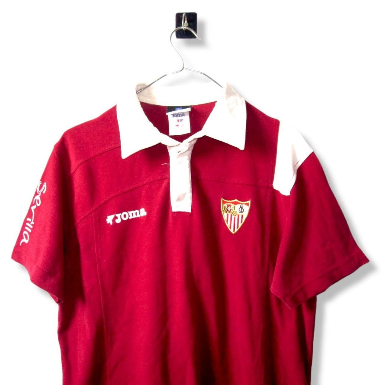 Joma Fc Seville Sevilla 2008 2009 Shirt Jersey Joma Size US M / EU 48-50 / 2 - 4 Thumbnail