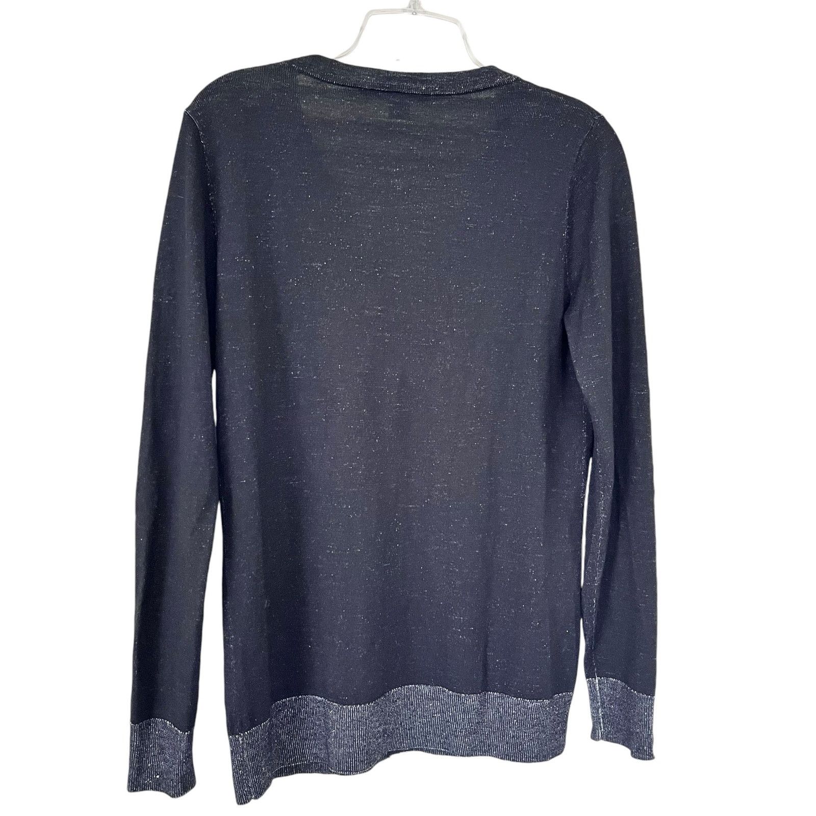 Diane von Furstenberg Diane von Furstenberg Black Floral Cardigan Sweater Size M / US 6-8 / IT 42-44 - 4 Thumbnail