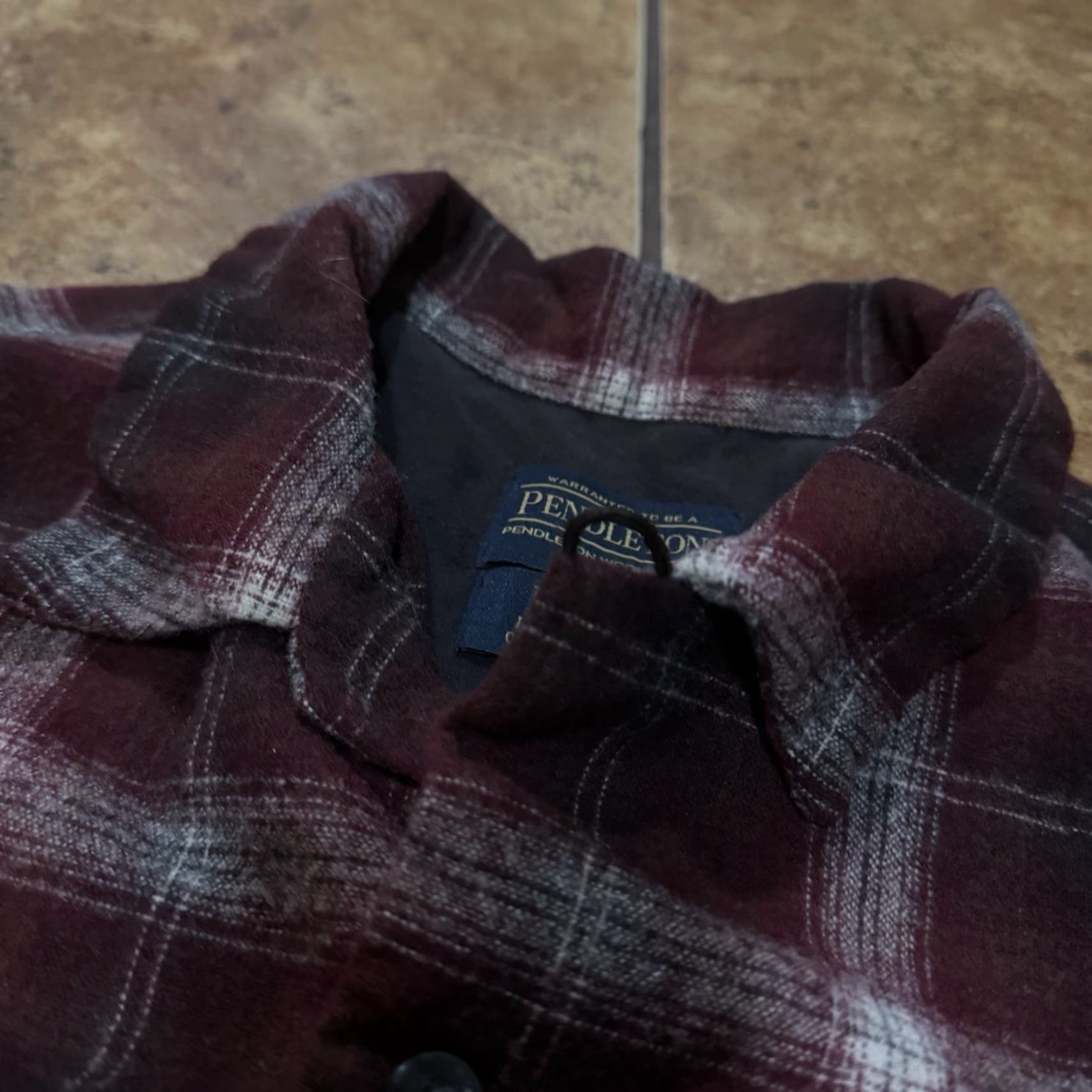 Pendleton VTG Pendleton Board Shirt Wool Medium Red Shadow Plaid USA Shirt Men M Vintage Board Shirt USA Mens Size US M / EU 48-50 / 2 - 4 Thumbnail