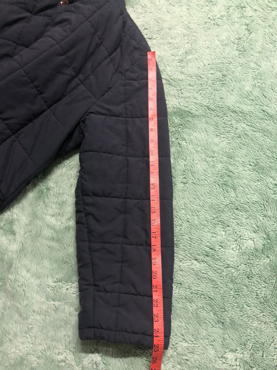 Vintage Vintage Ital Style Quilted Down Coat Jacket Leather Collar Size US XL / EU 56 / 4 - 25 Thumbnail