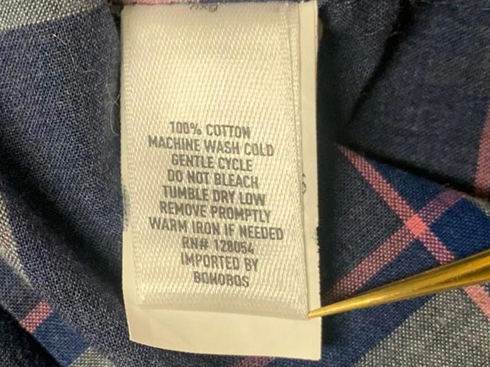 Bonobos Bonobos Men's Size Small Blue Tailored Fit Plaid Shirt Size US S / EU 44-46 / 1 - 11 Thumbnail