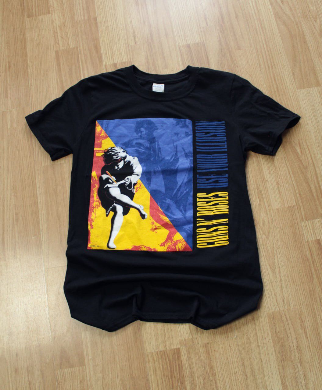 Guns N' Roses 🔥 Guns N Roses Illusion Tour Band Rock T Shirt Vintage Y2K Size US S / EU 44-46 / 1 - 1 Thumbnail
