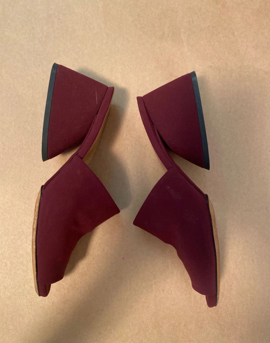 Dries Van Noten Dires Van Noten Sculptural Wrapped Heels Size US 7.5 / IT 37.5 - 3 Thumbnail