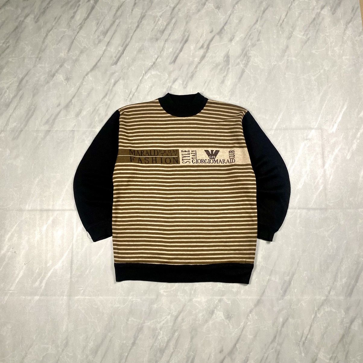 Giorgio Armani Giorgio Armani Parody Giorgio Marald Knit Sweaters Size US M / EU 48-50 / 2 - 1 Thumbnail