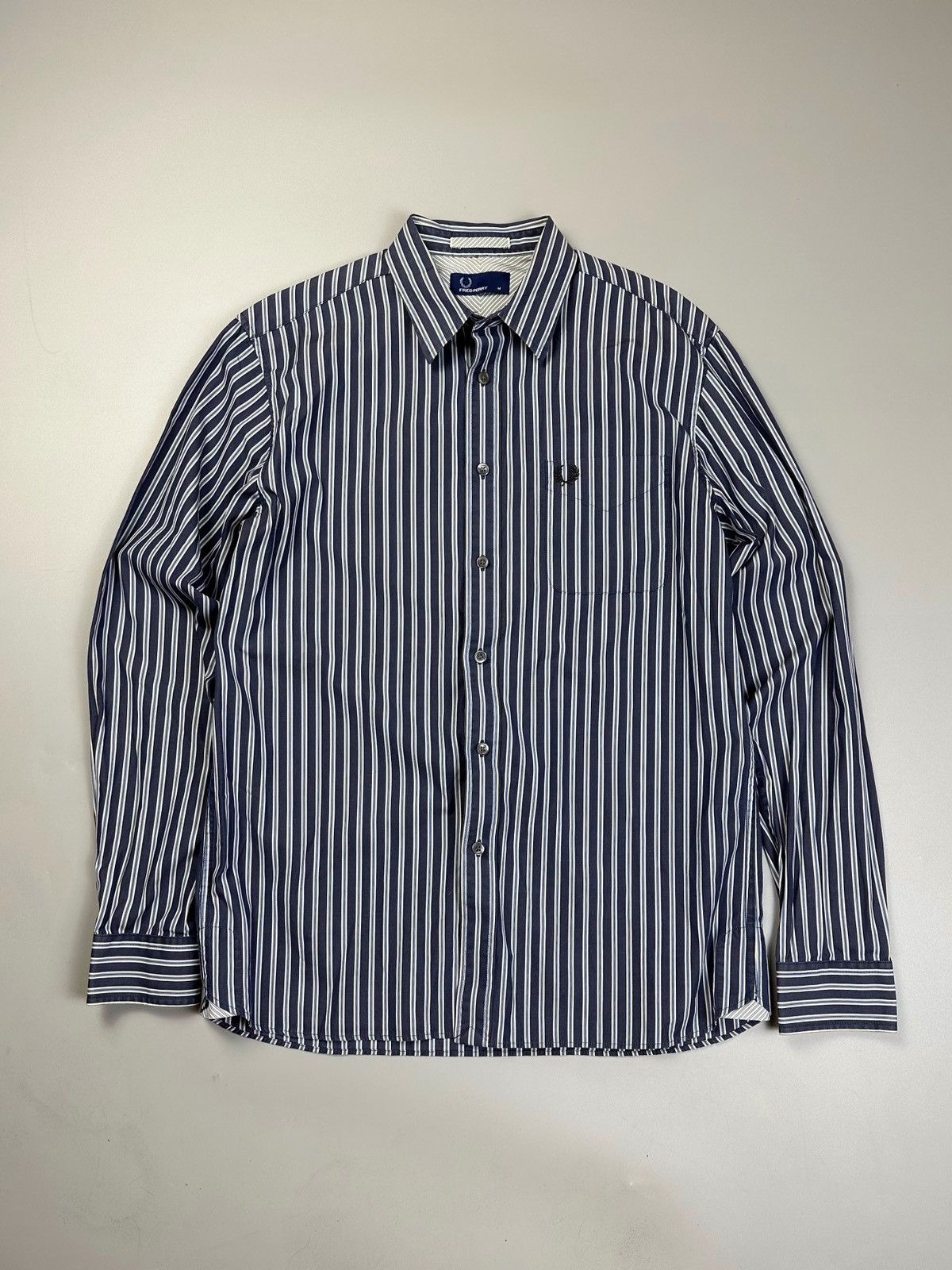 Fred Perry Fred Perry VTG triple stripe button shirt Size US M / EU 48-50 / 2 - 1 Thumbnail