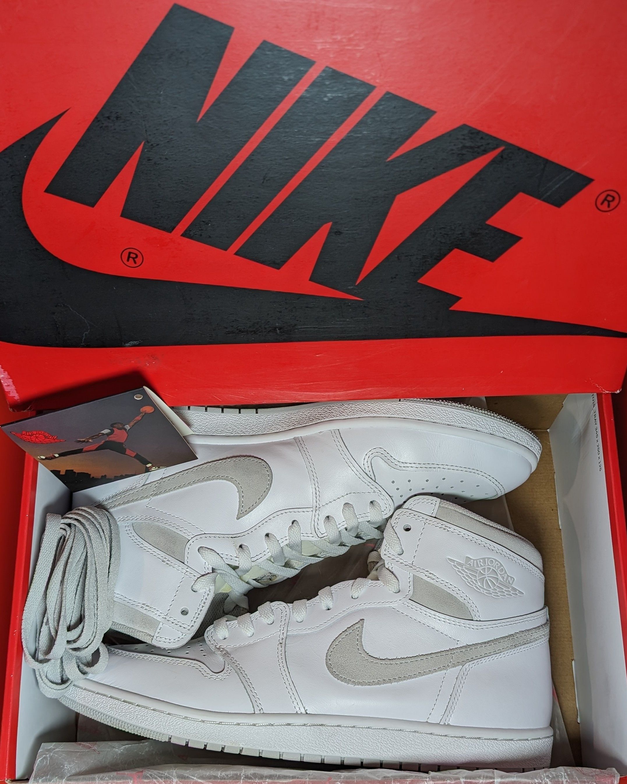Jordan Brand Size 12.5 - Jordan 1 Retro High 85 OG Neutral Gray Size US 12.5 / EU 45-46 - 8 Thumbnail