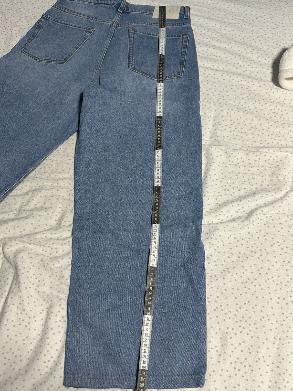 FiveFourFive 545 FRONT STITCH HEAVY DENIM 02 (Hemmed) Size US 32 / EU 48 - 6 Thumbnail