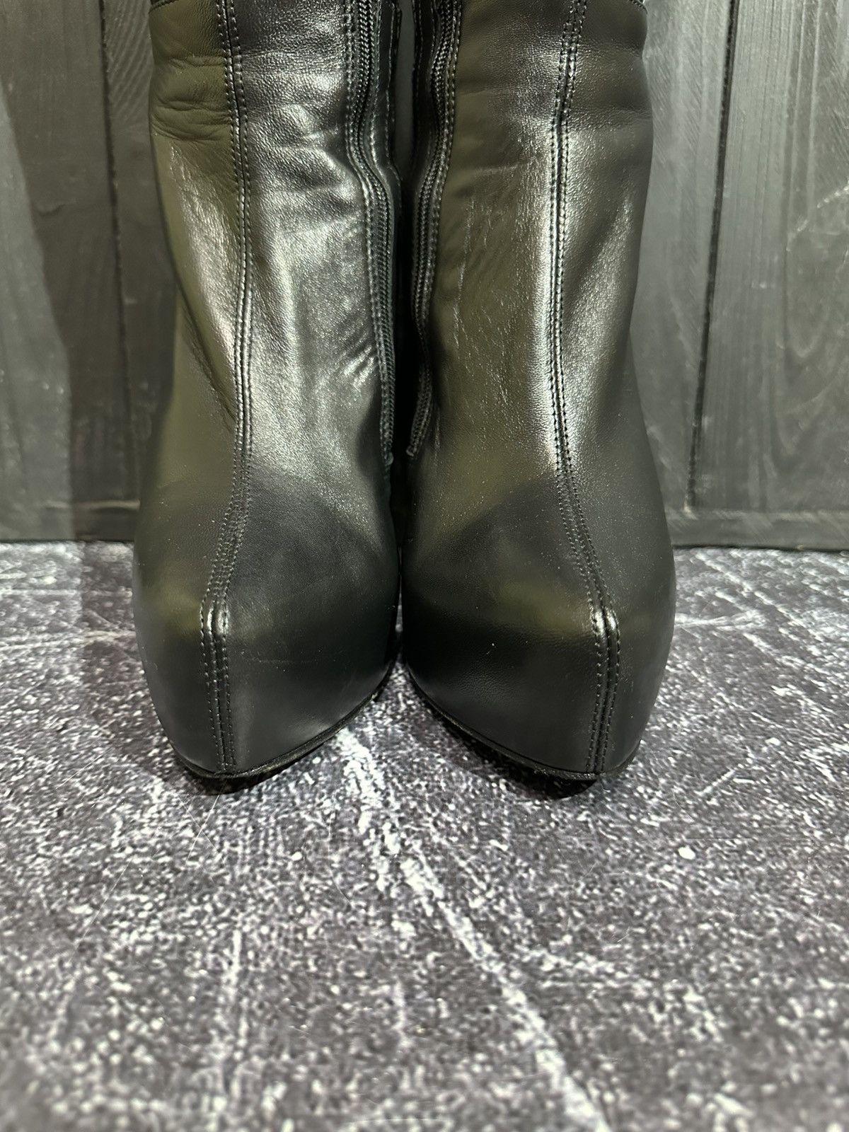 Le Silla LE SILLA STRETCH Nappa Leather Over Knee Platform Boots 35.5 Size US 5.5 / IT 35.5 - 5 Thumbnail