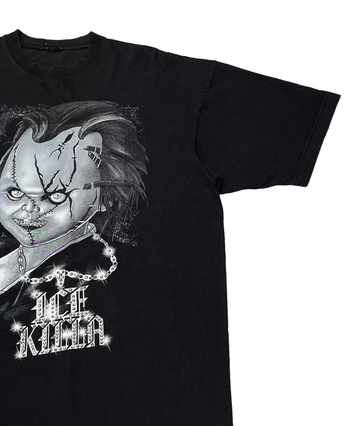 Rap Tees × Vintage Vintage Parody Chucky T-Shirt 2000s Size US XXL / EU 58 / 5 - 3 Thumbnail