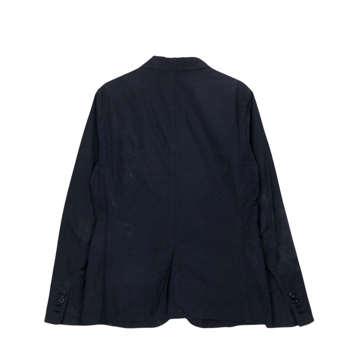 Burberry Burberry Black Label Lightweight Cotton Blazer — Navy Size US L / EU 52-54 / 3 - 9 Thumbnail