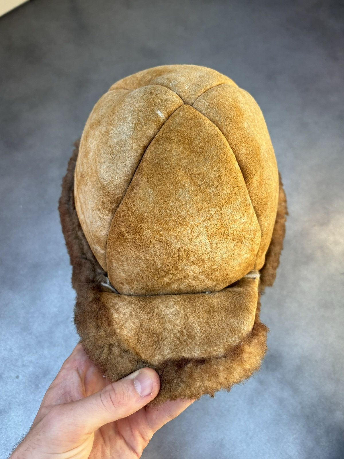 Vintage Vintage Shearling Trapper Sheepskin Ushanka Aviator Hunting Size ONE SIZE - 15 Thumbnail