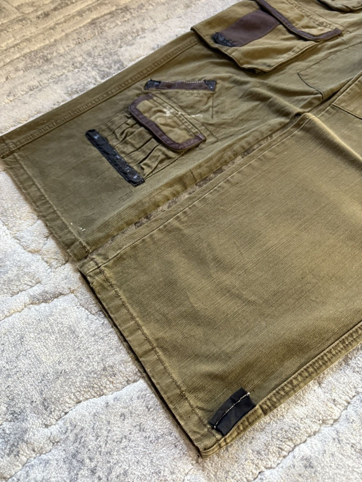 Pelle Pelle Pelle pelle Multi Pocket Parachute Baggy Cargo Pants Size US 38 / EU 54 - 10 Thumbnail