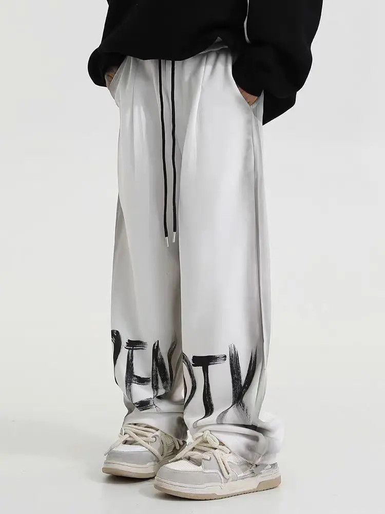 Designer × Japanese Brand Hip Hop Streetwear Designer Loose Casual Pants Size US 32 / EU 48 - 1 Thumbnail
