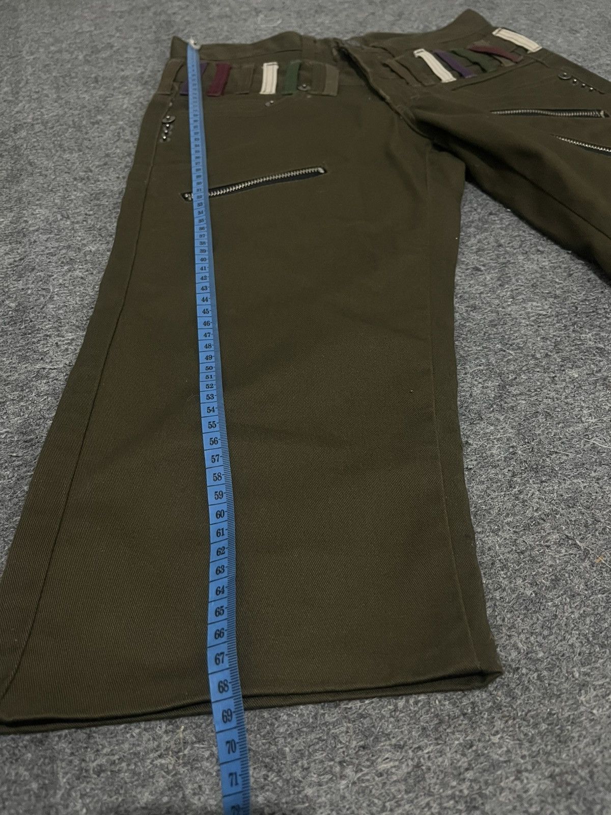 Le Grande Bleu (L.G.B.) Vintage Japanese Brand F2D Zippered Knickers Cargo Size US 30 / EU 46 - 10 Thumbnail